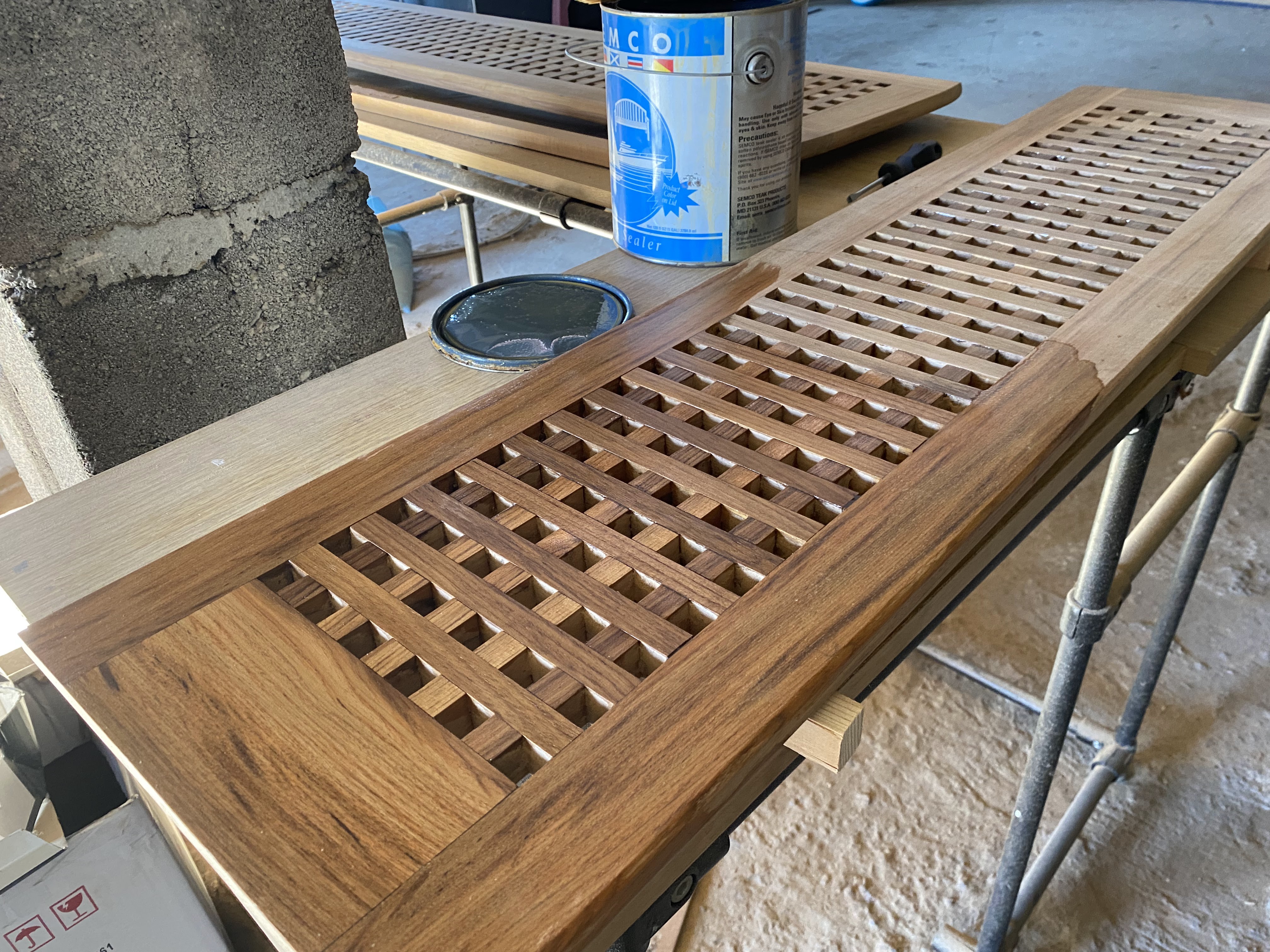 gangway,teak